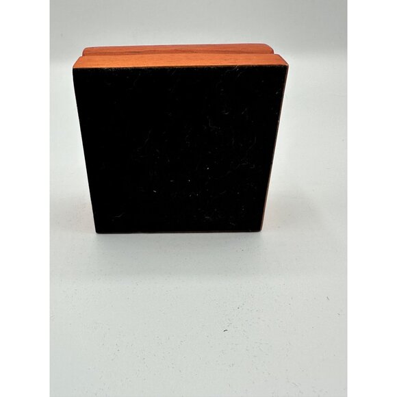 Argento Vivo Jewelry Box Wooden Exterior Velvet Lining 3" EMPTY - Picture 6 of 9